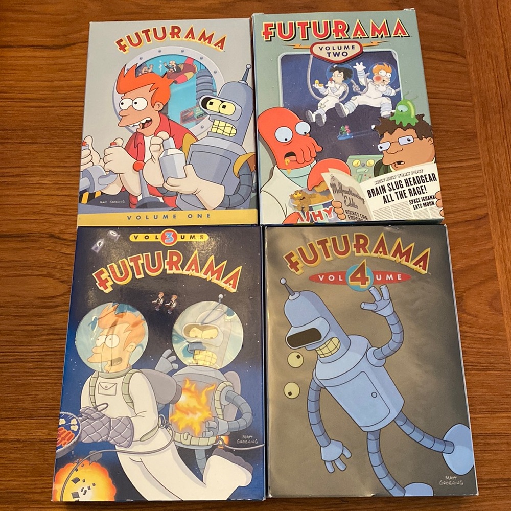 Futurama DVD set - all four seasons
